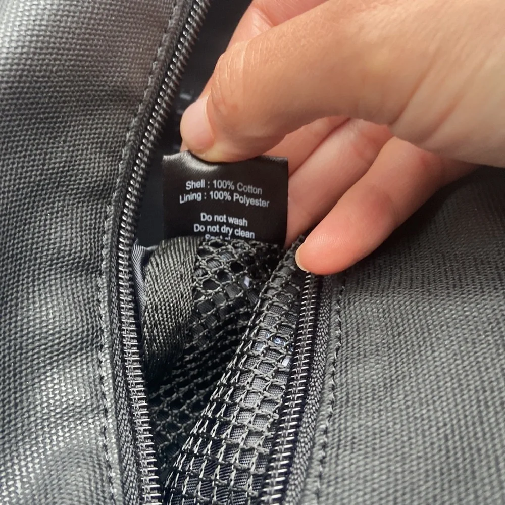 NWOT STATE Felix black duffle bag